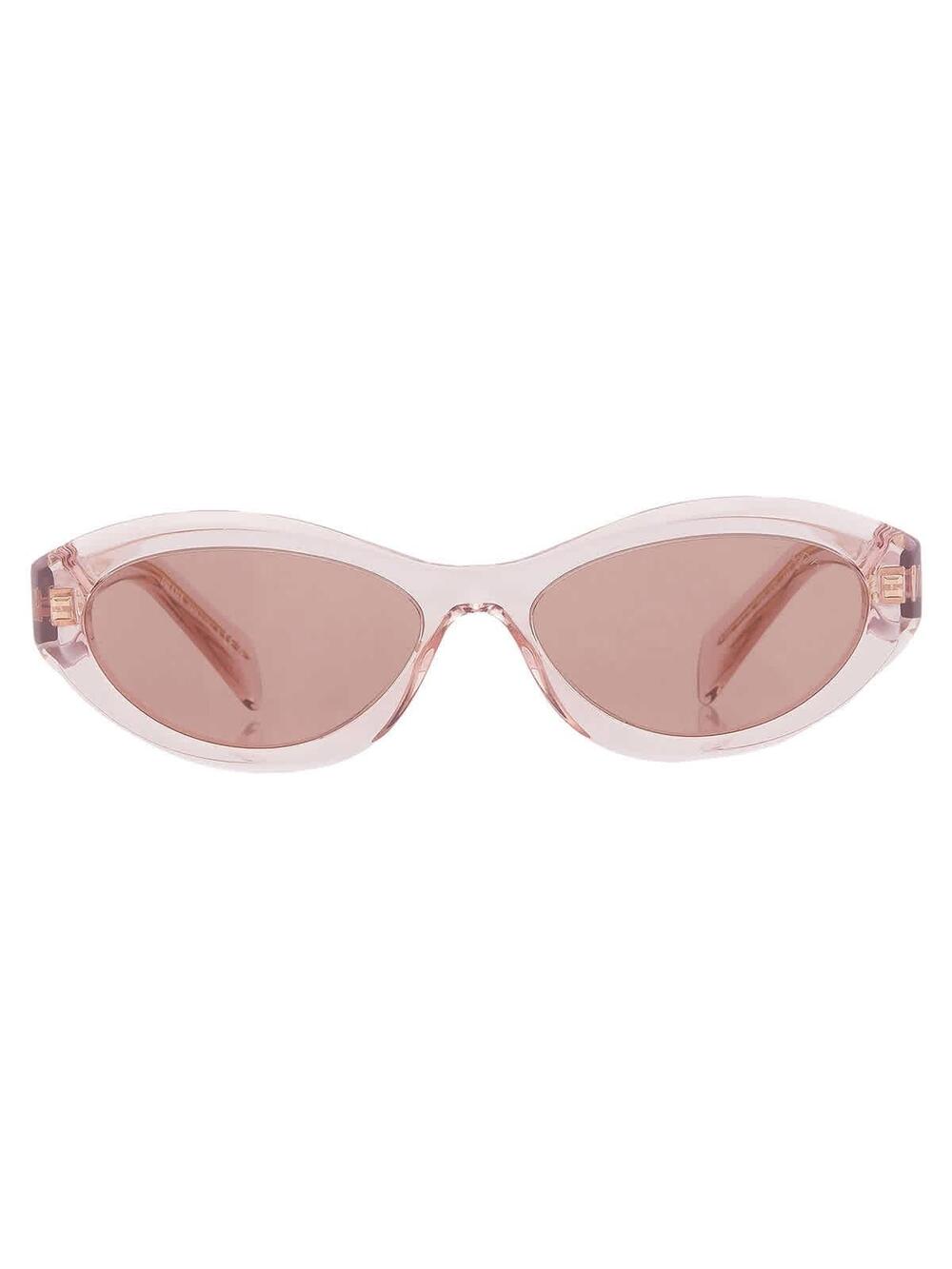 Prada Light Brown Ladies Sunglasses Pr #265245P23B - Picture 2 of 4